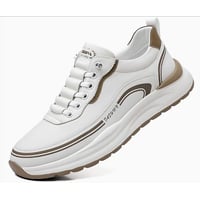 Men's sneakers soft surface breathable white shoes men's youth sports shoes trendy