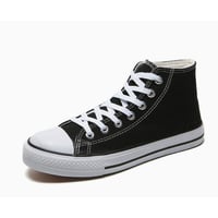 New high top couple canvas shoes men's shoes basic vulcanized shoes