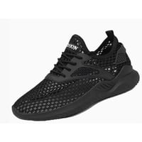 Men's breathable sports shoes solid color casual versatile trendy personality new running shoes