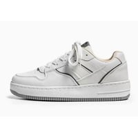 Men's white shoes summer breathable trendy all-match white shoes high-end white sneakers