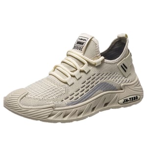 Fashion running shoes with breathable mesh