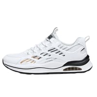 breathable and versatile white running shoes