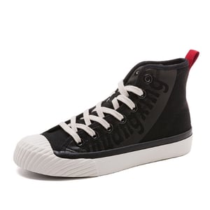 High-top canvas casual shoes