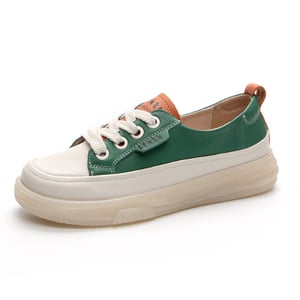 First layer cowhide white tendon soft sole shoes all-match shoes