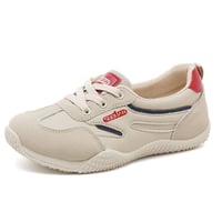 Breathable white height-enhancing casual wear-resistant thin-soled college sneakers