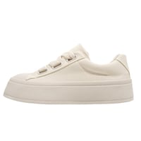 Thick-soled fashionable casual sneakers versatile student canvas shoes