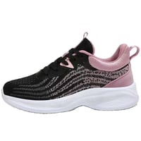 Shock-absorbing soft-soled mesh casual breathable running shoes