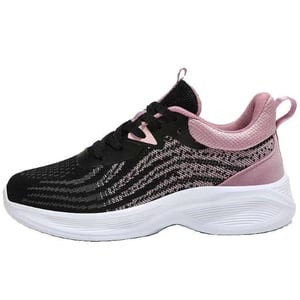 Shock-absorbing soft-soled mesh casual breathable running shoes